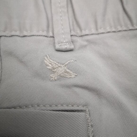 Eddie Bauer Ladies Size 18W Legend Wash Lt. Grey Stretch Curvy Crop Pants - Picture 11 of 16